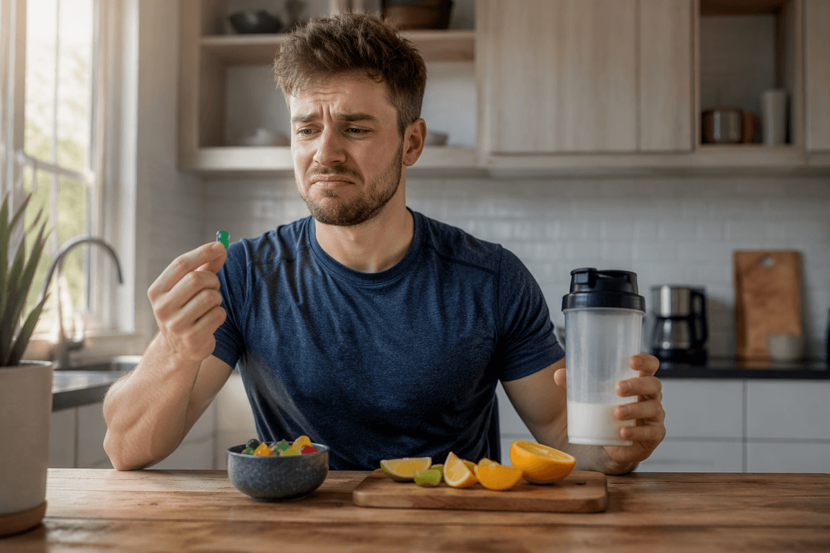 Ingredients beyond creatine: sugars, acids, and additives