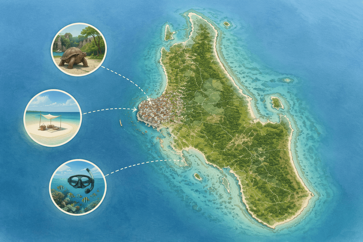 Easy adventures off the main island