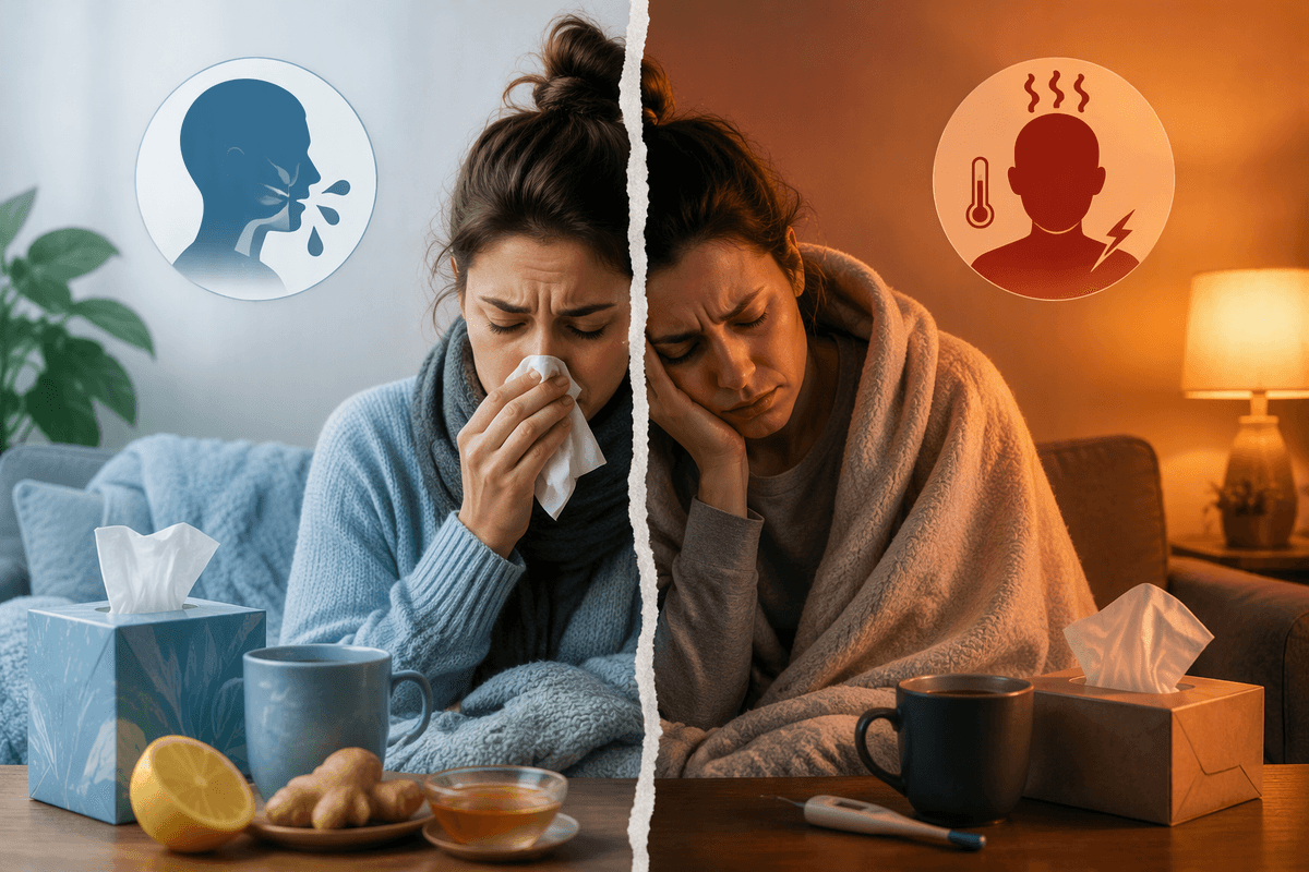 Cold vs. Flu: How to Tell the Difference