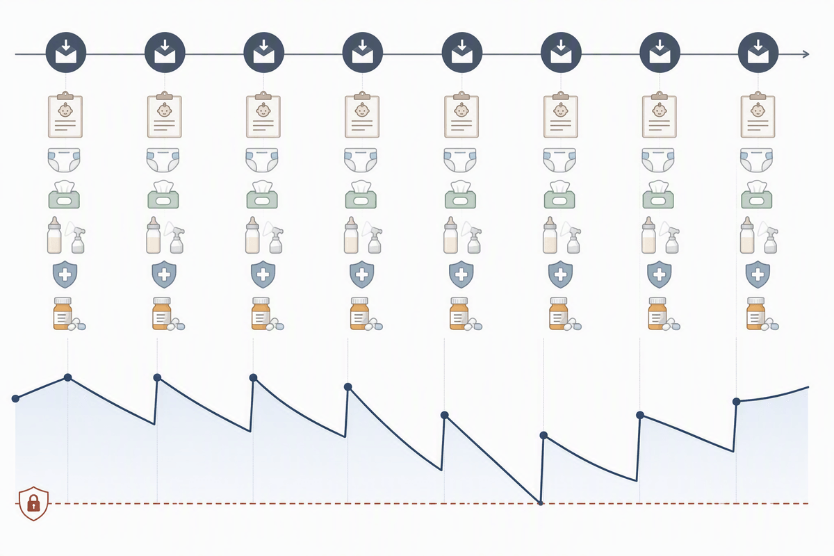 Tip 1: Build a two-month cash-flow snapshot